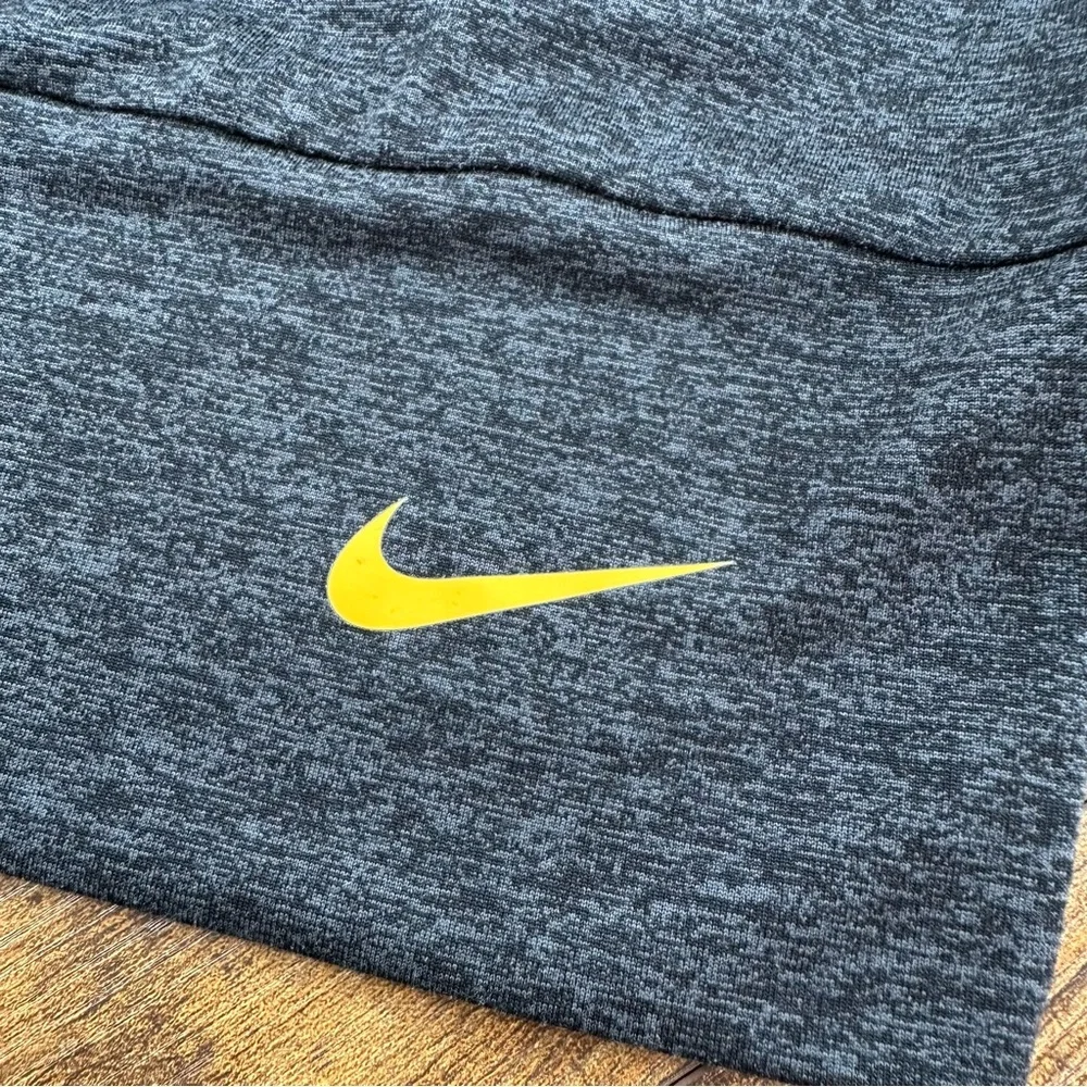Women’s Nike Pittsburgh Steelers Dri-Fit Racerback Charcoal and Gold Tank Top XS